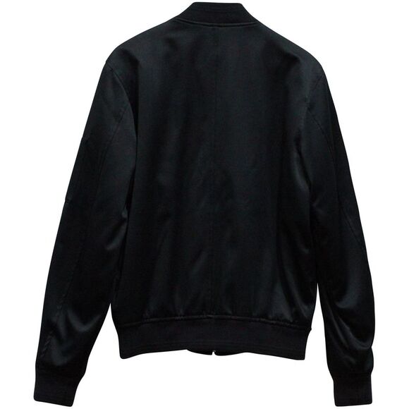 A.P.C MA-1 Bomber Jacket in Navy Blue Cotton - Picture 2 of 3
